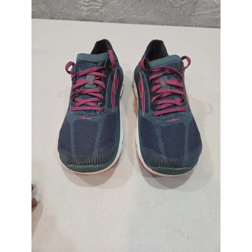 Altra Duo 1.5 Zero Drop Trail Running Shoes Womens US Sz 8.5W Blue Pink
